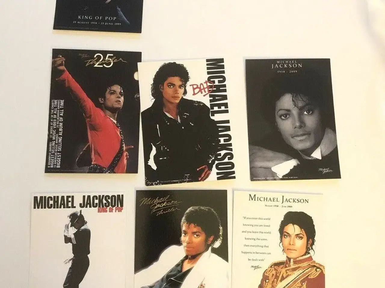Billede 1 - Michael Jackson postkort