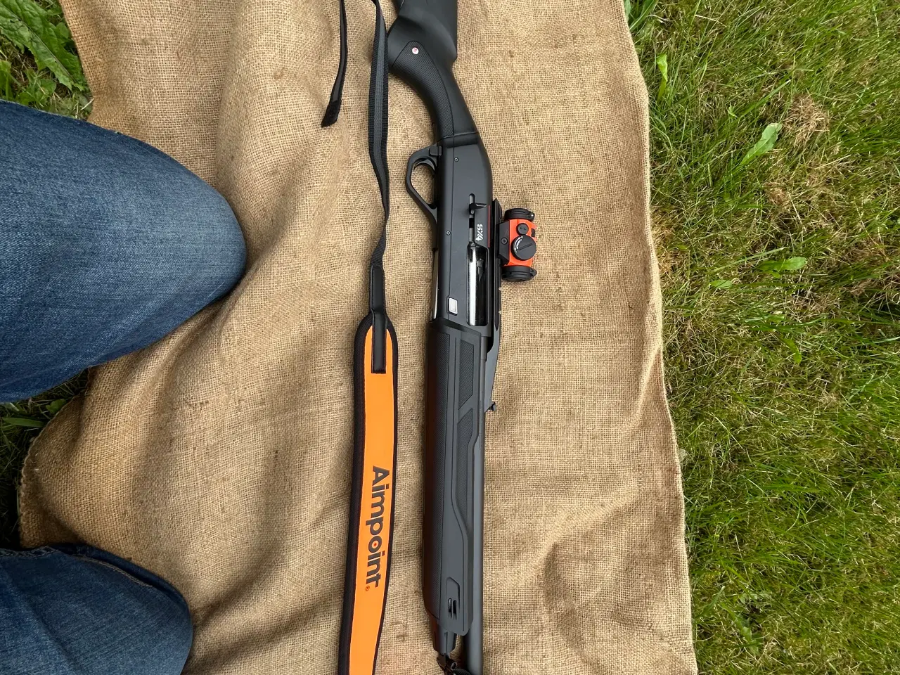 Billede 2 - Winchester SX4  løb med riffel gang og Aimpoint