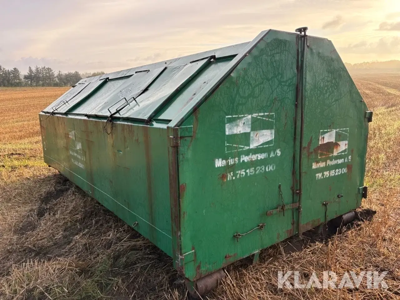 Billede 2 - Affaldscontainer med wejerhejs