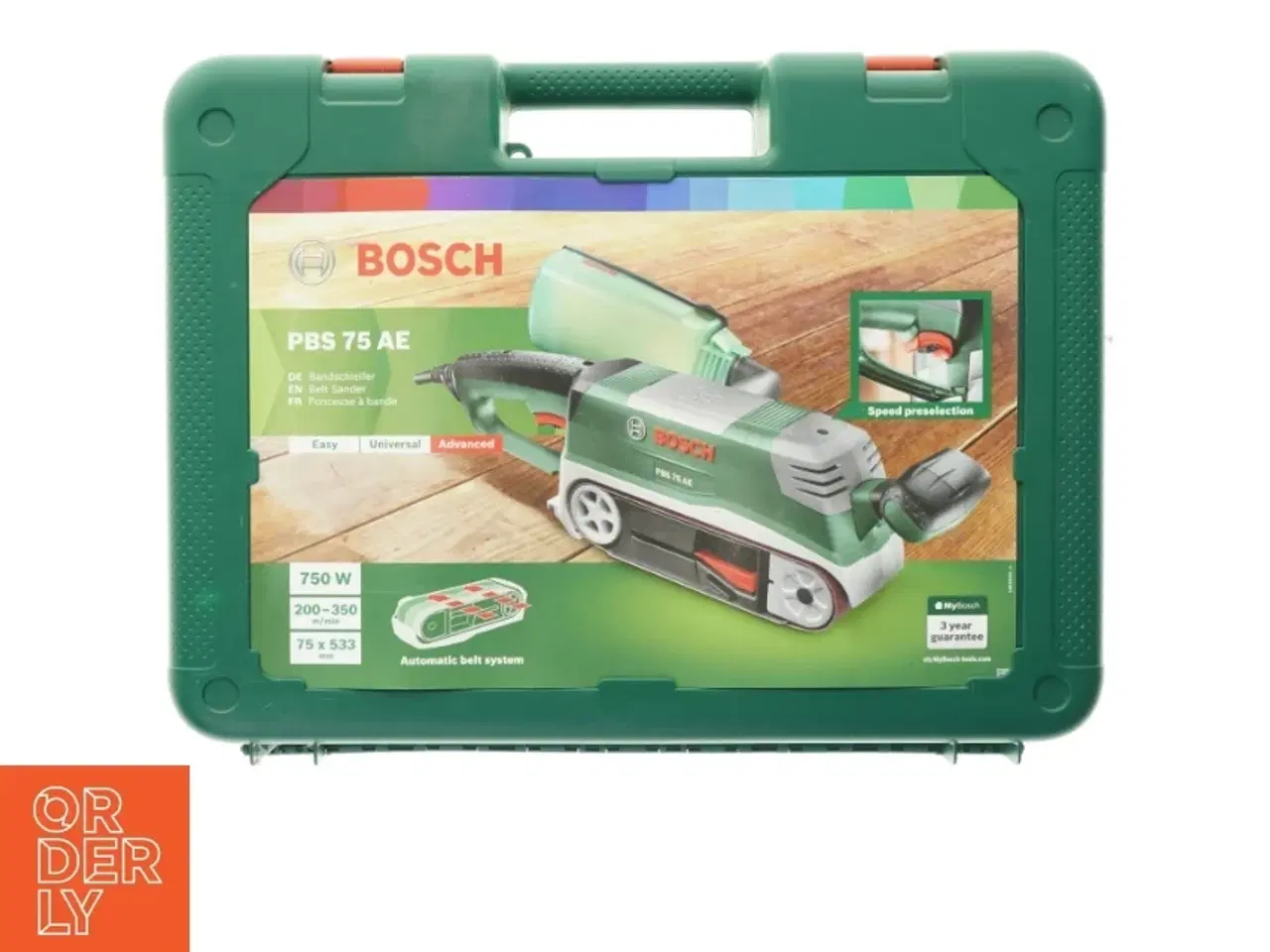 Billede 2 - Båndsliber model PBS 75 AE fra Bosch (str. 47 x 36 cm)