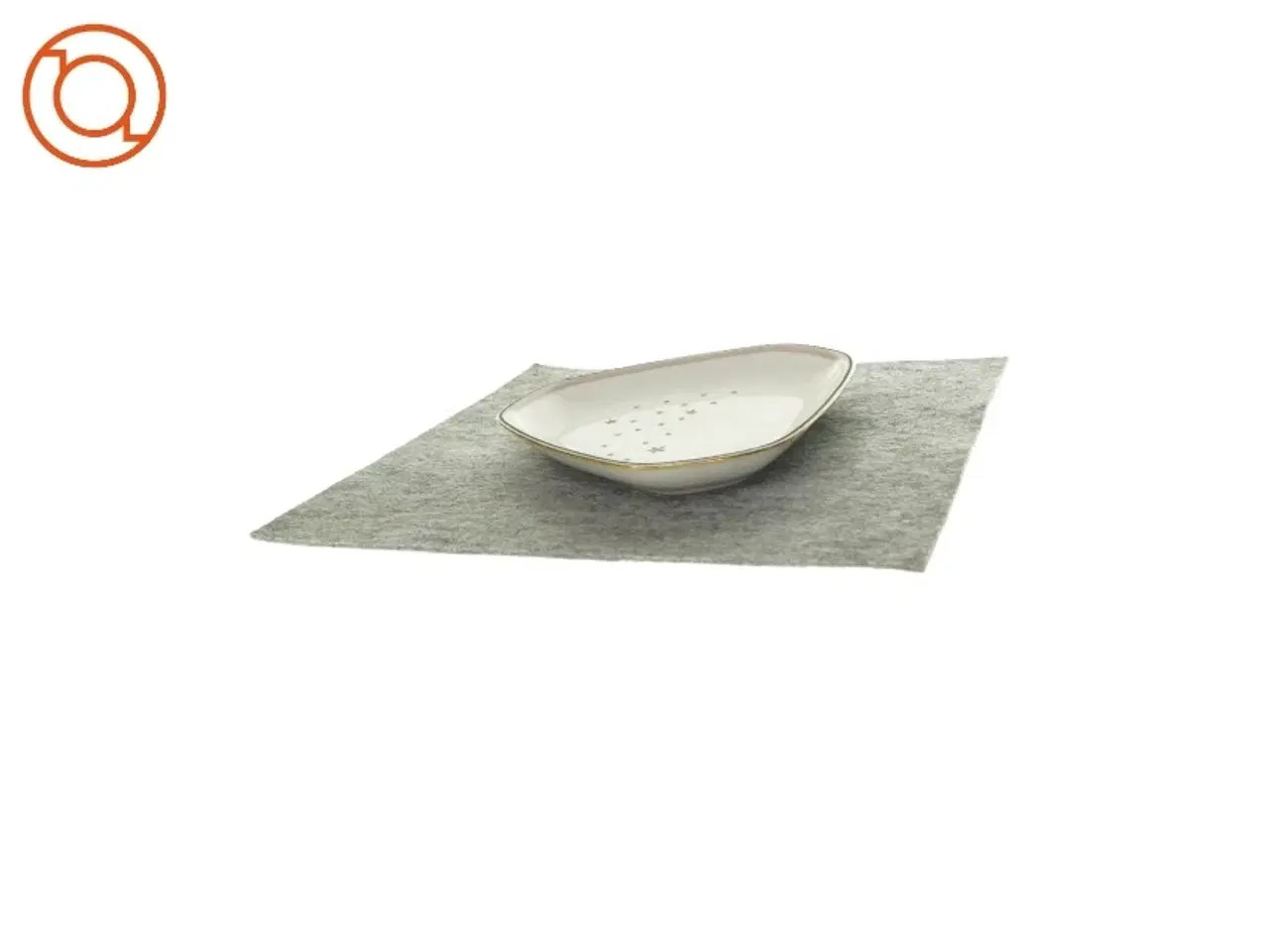 Billede 1 - Trekantet fad fra Bing og Grøndahl