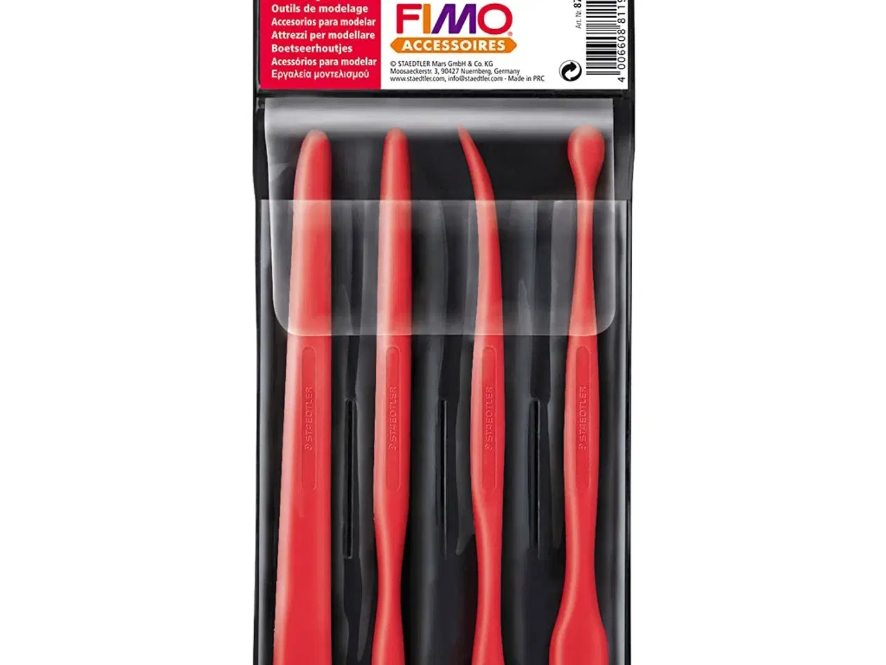 Billede 1 - FIMO® Værktøjssæt - 4 alsidige modelleringsværktøjer