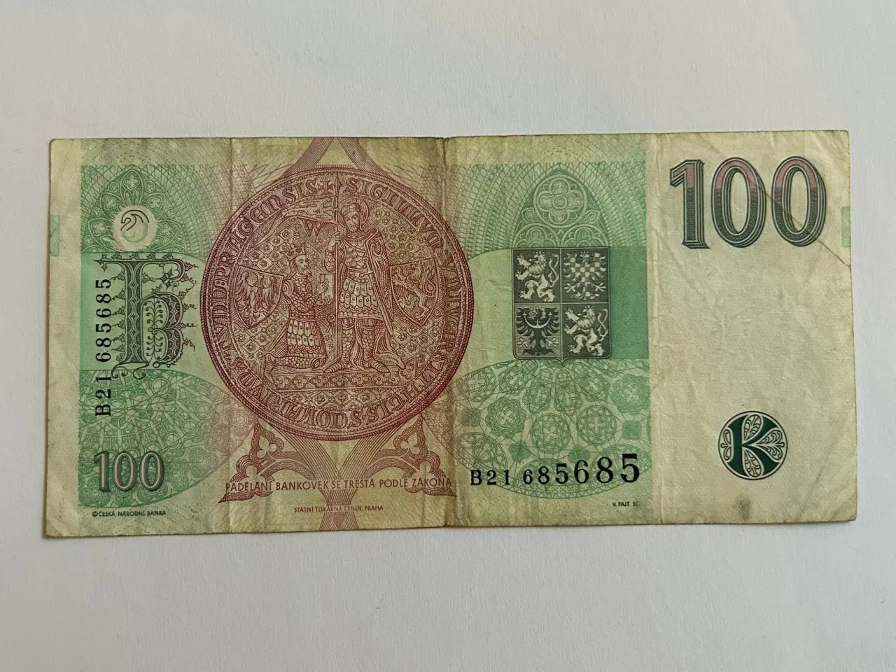 Billede 2 - 100 Korun Czech Republic 1995