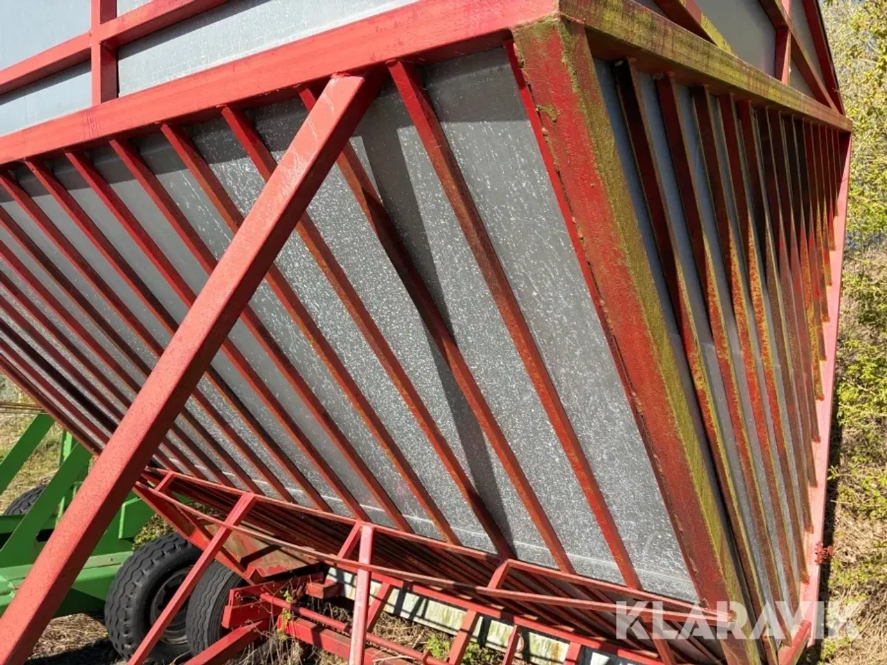 Billede 8 - Halmvogn med sider - 1 styk