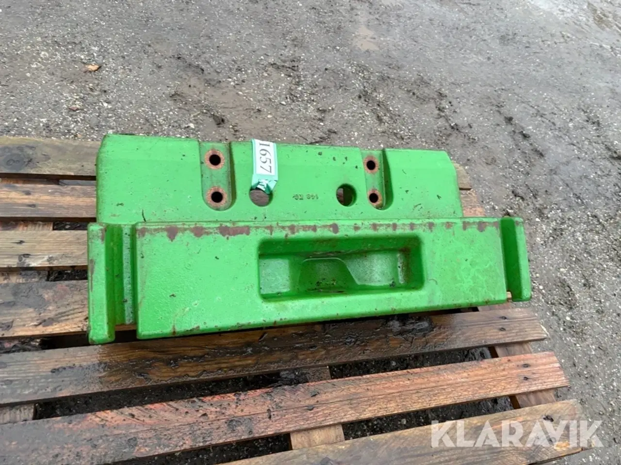 Billede 4 - Frontvægt John deere 8030 1 styk 148 kg