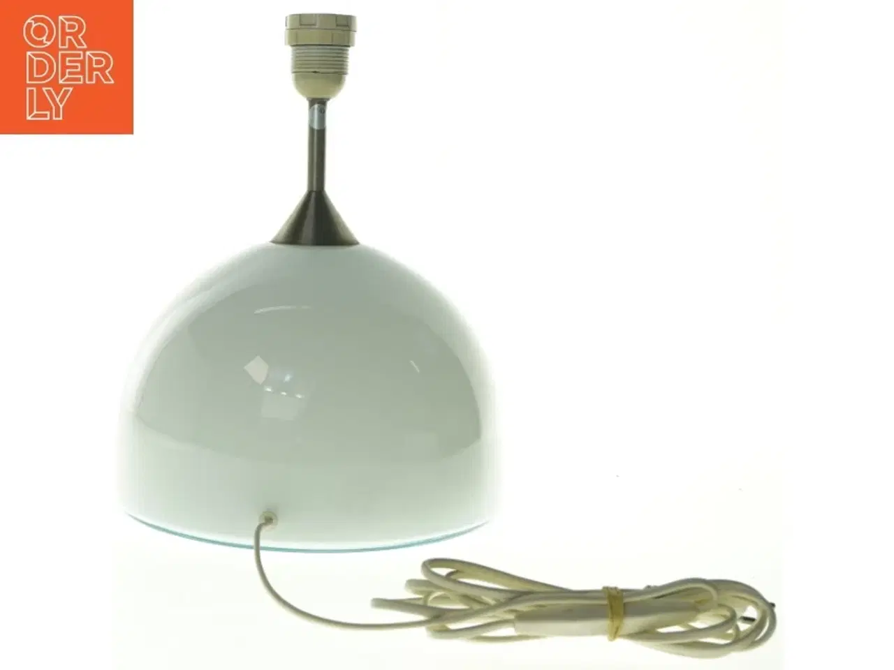 Billede 1 - Bordlampe fra Holmegaard (str. Ø. 27 cm)