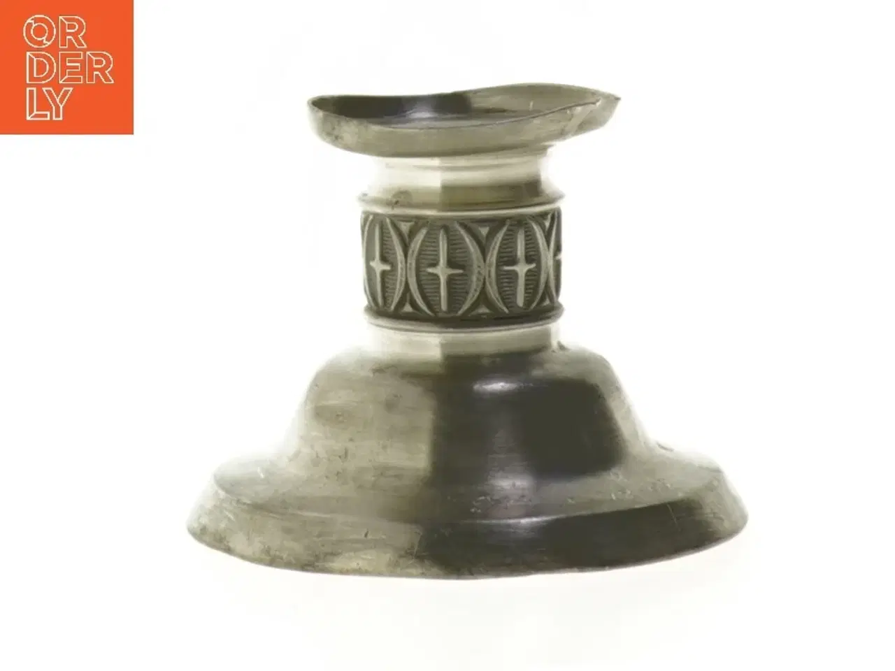 Billede 2 - Lysestage i metal (str. 7 cm)