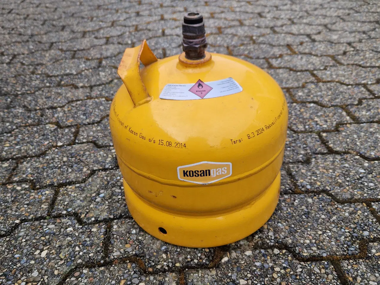 Billede 1 - 5 kg gasflaske fra Kosan Gas - GIV ET BUD