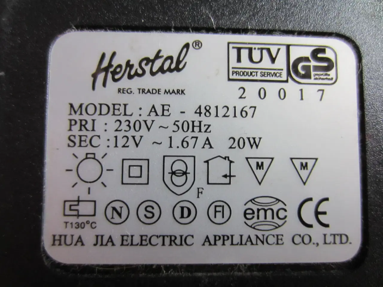 Billede 3 - Herstal Halogen Transformator AE-4812167 12V~ 20W