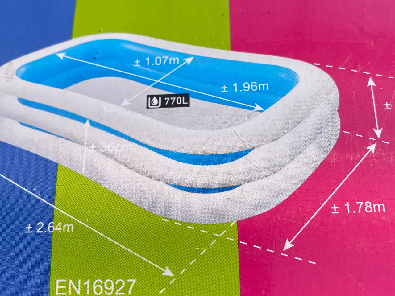 Billede 4 - Have Badebassin 770L.