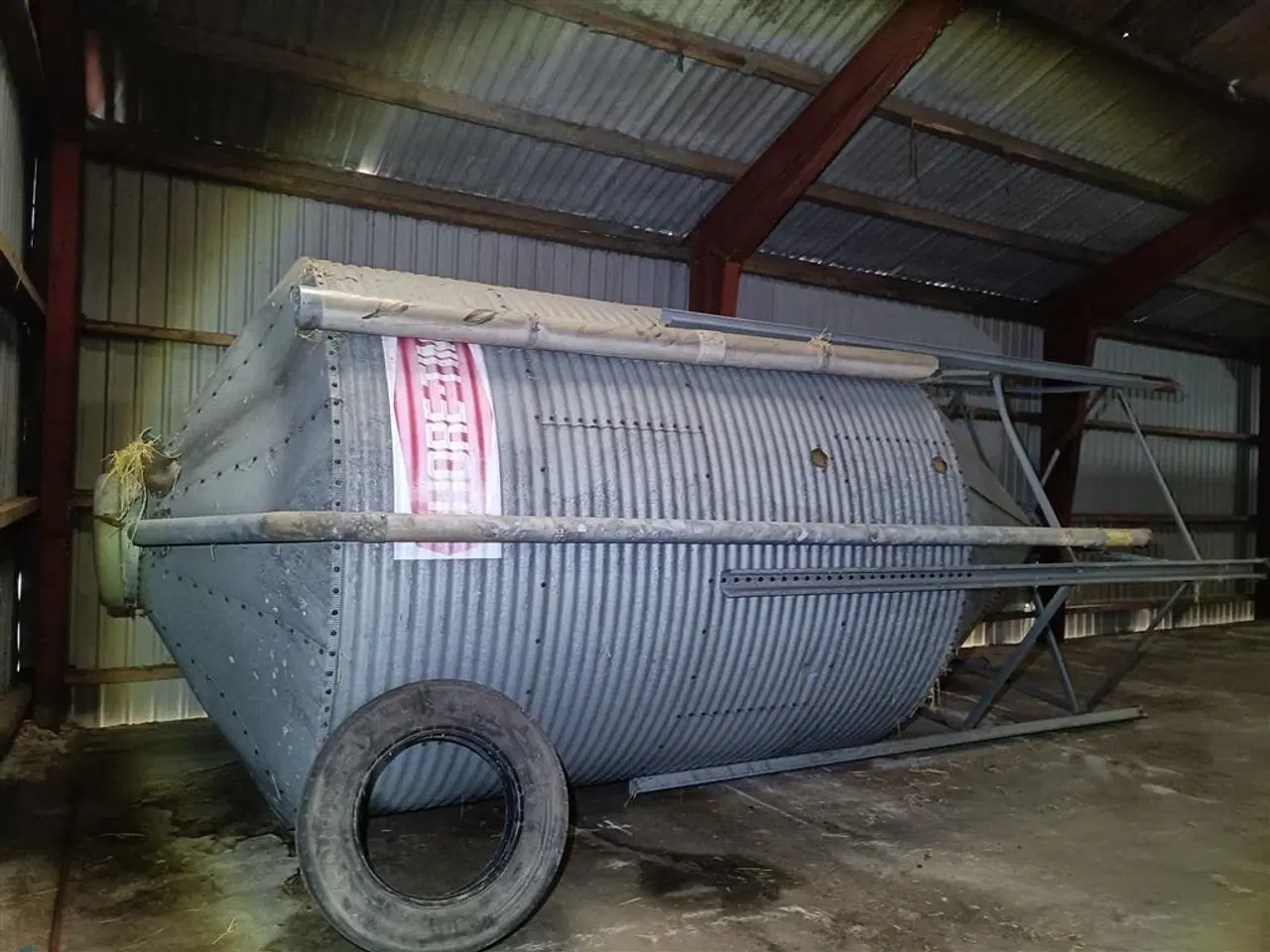 Billede 4 - - - - Stålsilo 16 tons