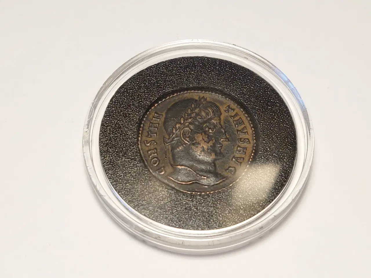 Billede 3 - Antik romersk mønt.Kejser Konstantin 310-337 e. Kr