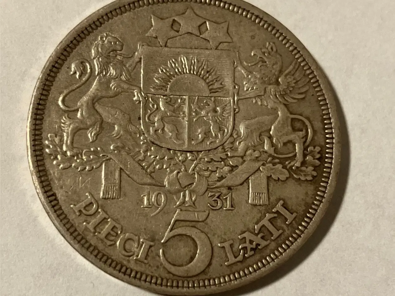 Billede 1 - 5 Lati 1931 Latvia