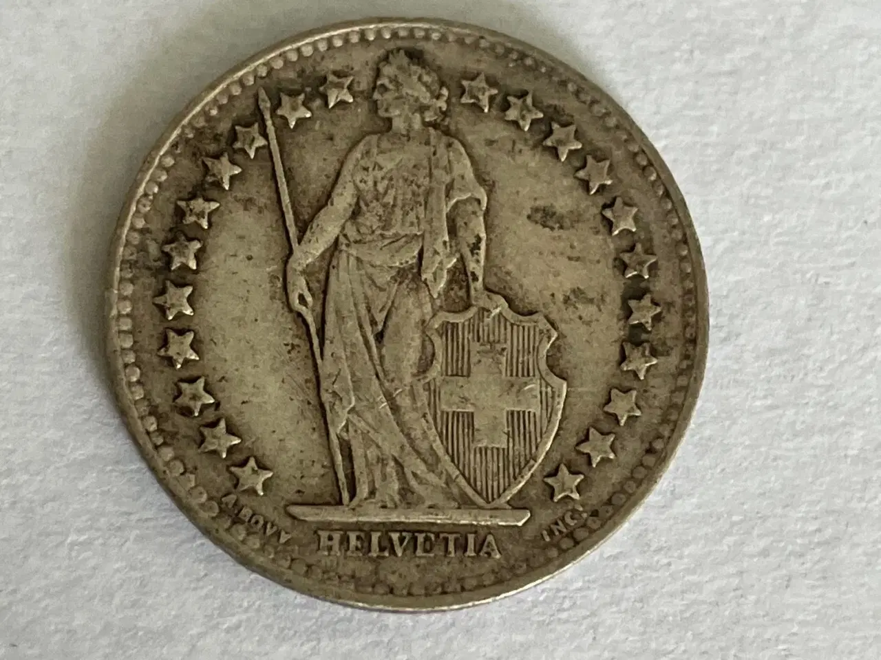 Billede 2 - 1/2 Franc Switzerland 1951