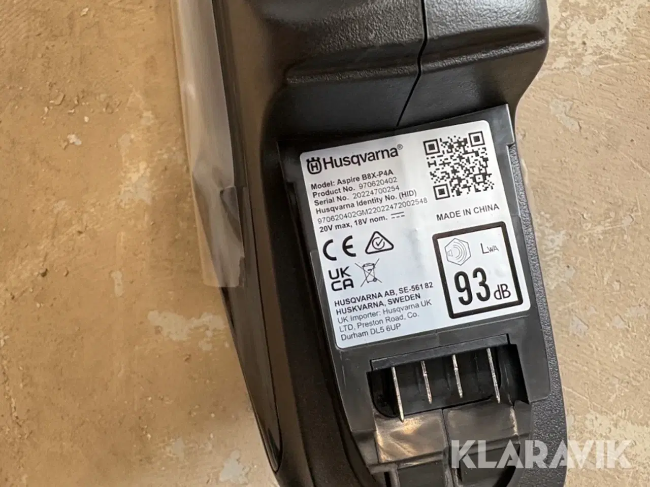 Billede 6 - Løvblæser Husqvarna B8X-P4A