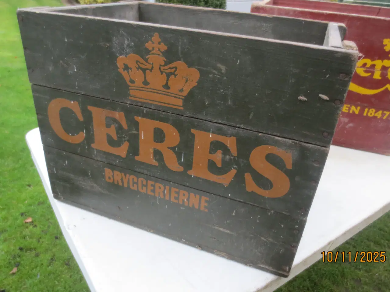 Billede 2 - 3 stk Retro Ølkasser Tuborg Ceres Carlsberg