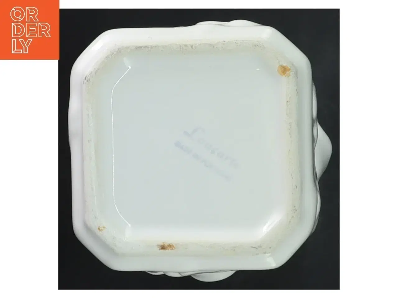 Billede 2 - Hvid porcelænsvase fra Loucarte (str. 18,5x8 cm)