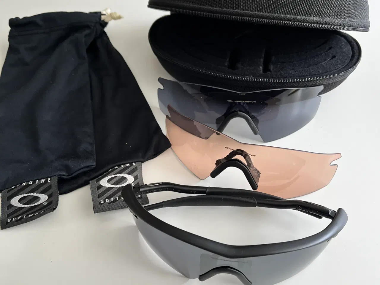 Billede 2 - Oakley M Frame sportsbrille med 3 linser