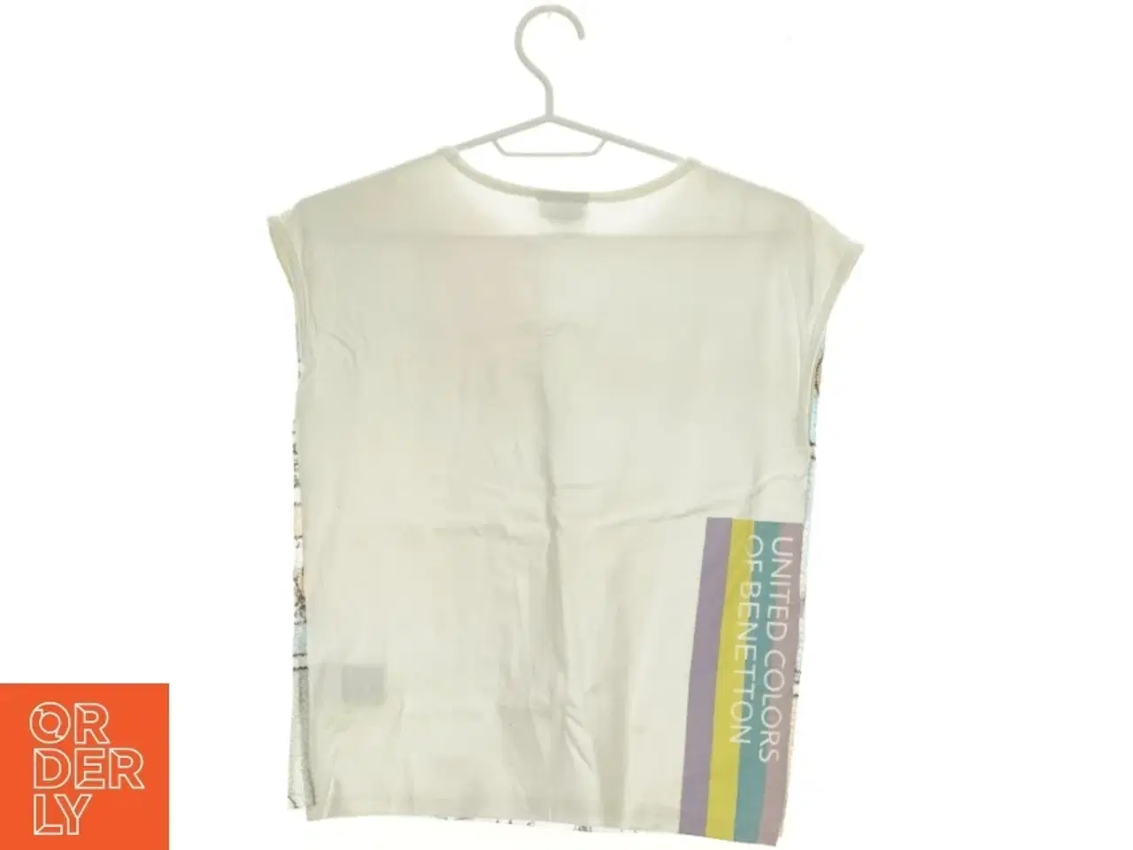 Billede 2 - Paillet Top med Nuser Radiserne Tegneserie motiv fra United Colors Of Benetton (str. 140 cm)
