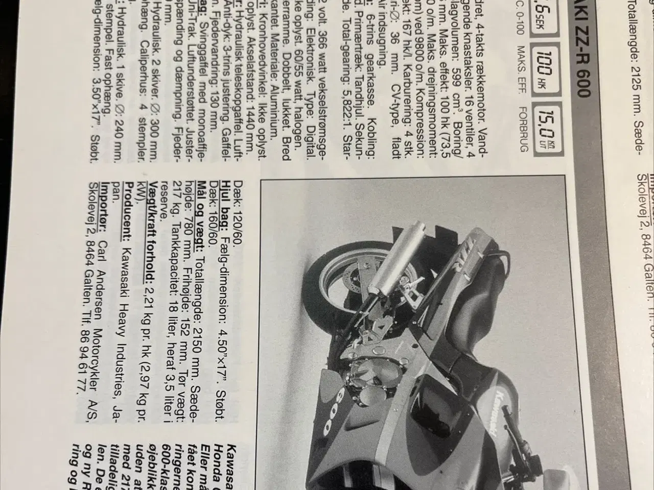 Billede 8 - Kawasaki ZZR 600 (ZX600E