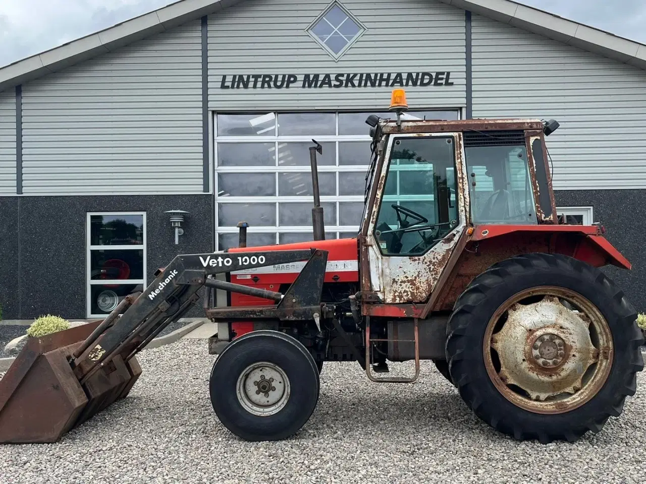 Billede 1 - Massey Ferguson 690 Speedshift med frontlæsser