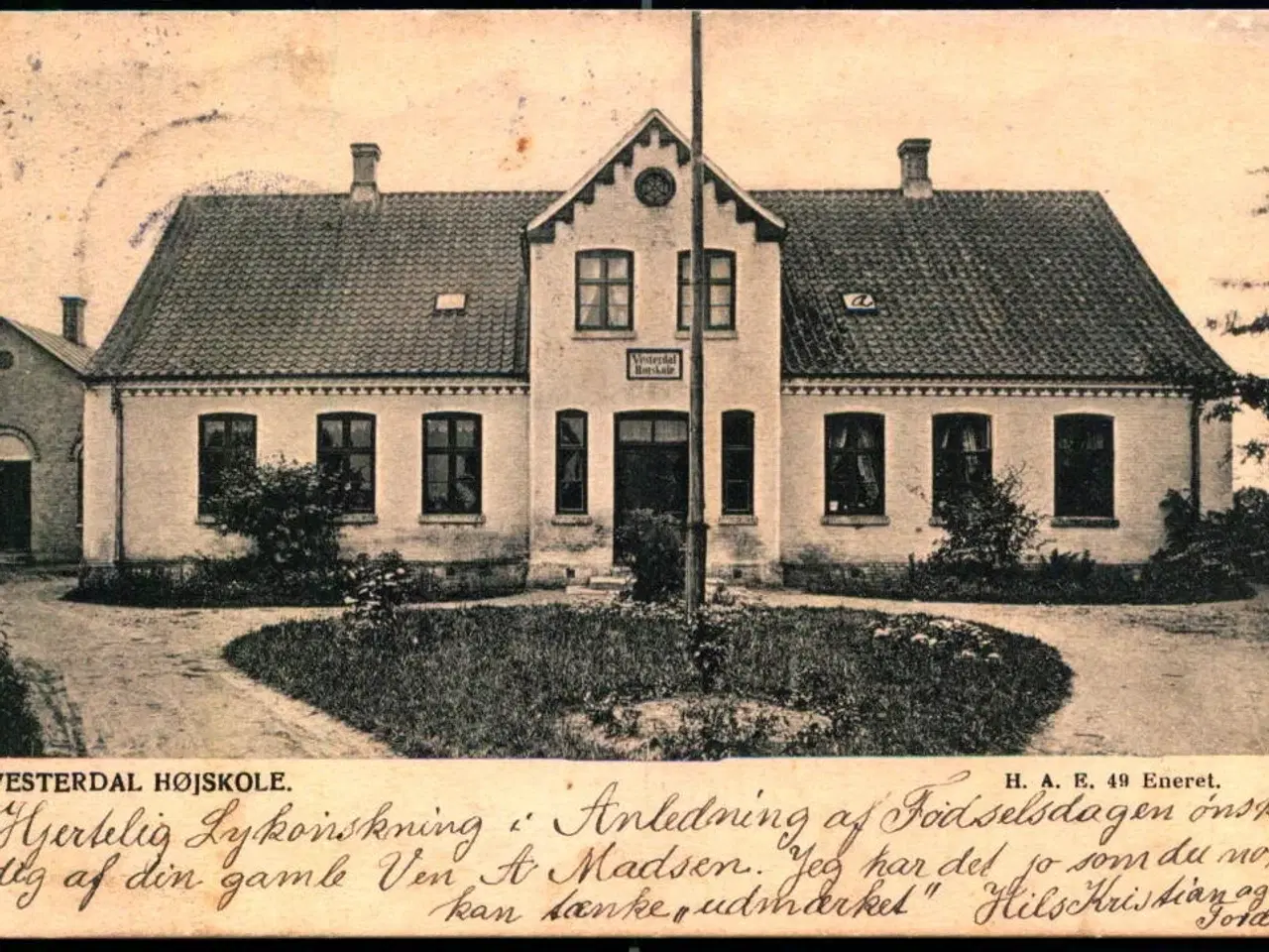 Billede 1 - Vesterdal Højskole - H.A.R. 49 - Brugt