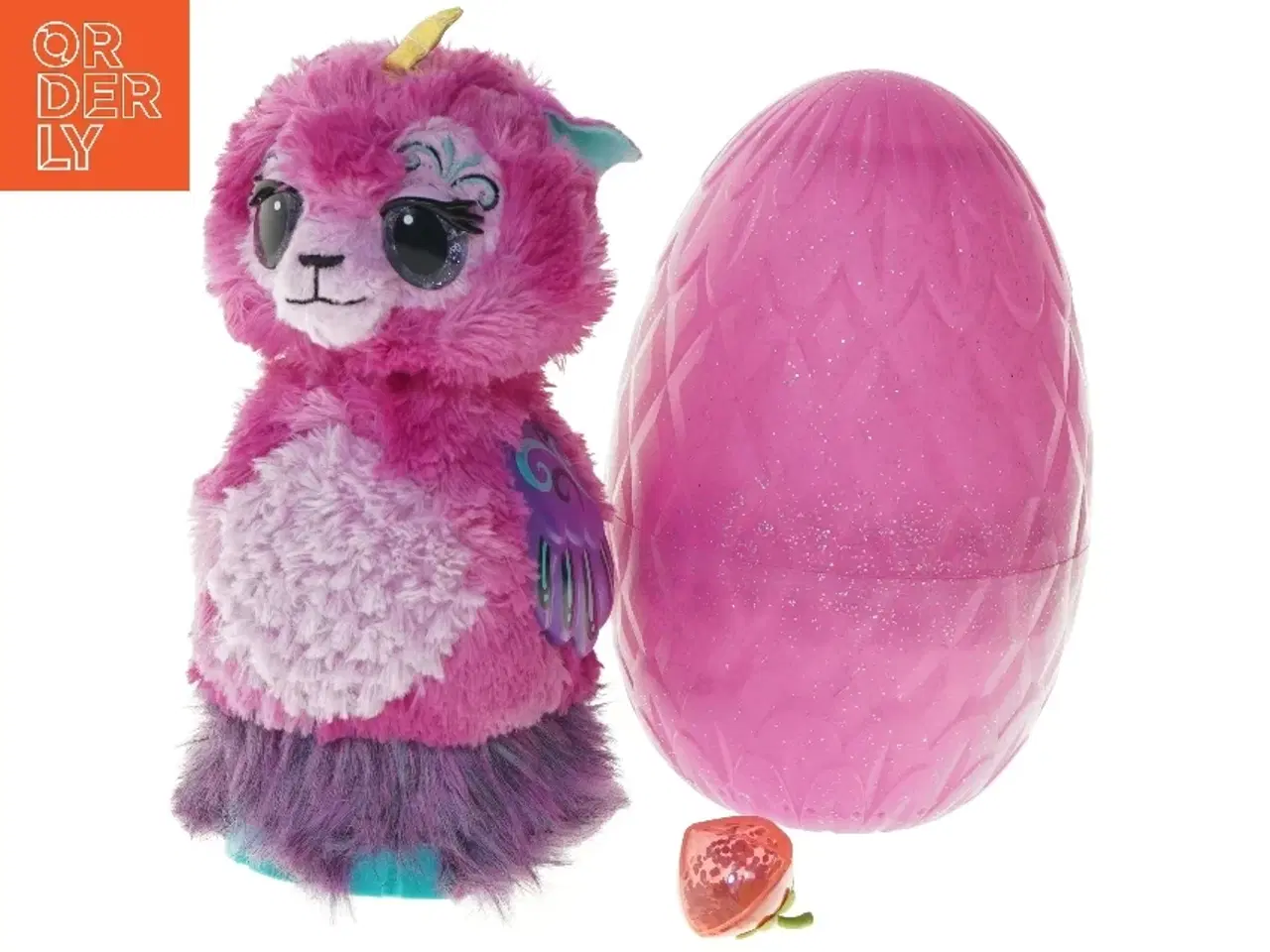 Billede 1 - Interaktiv plyslegetøj med æg (str. 32 cm)