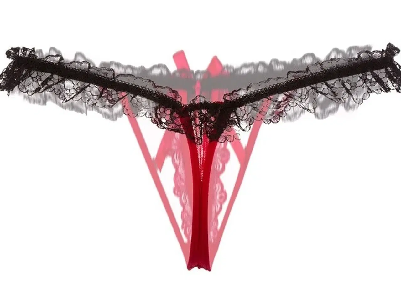 Billede 2 - G-streng trusse med perler L