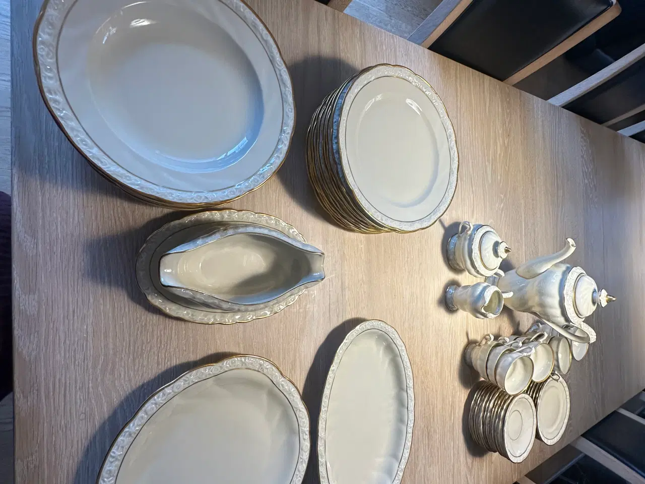 Billede 1 - Komplet Edelweiss kaffe - og spisestel til 10 pers