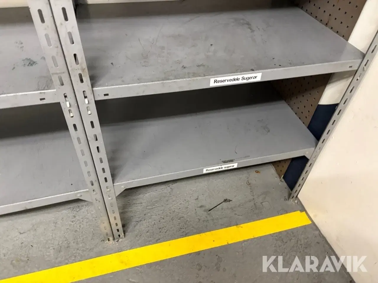 Billede 12 - Værkstedsreoler 4 sektioner