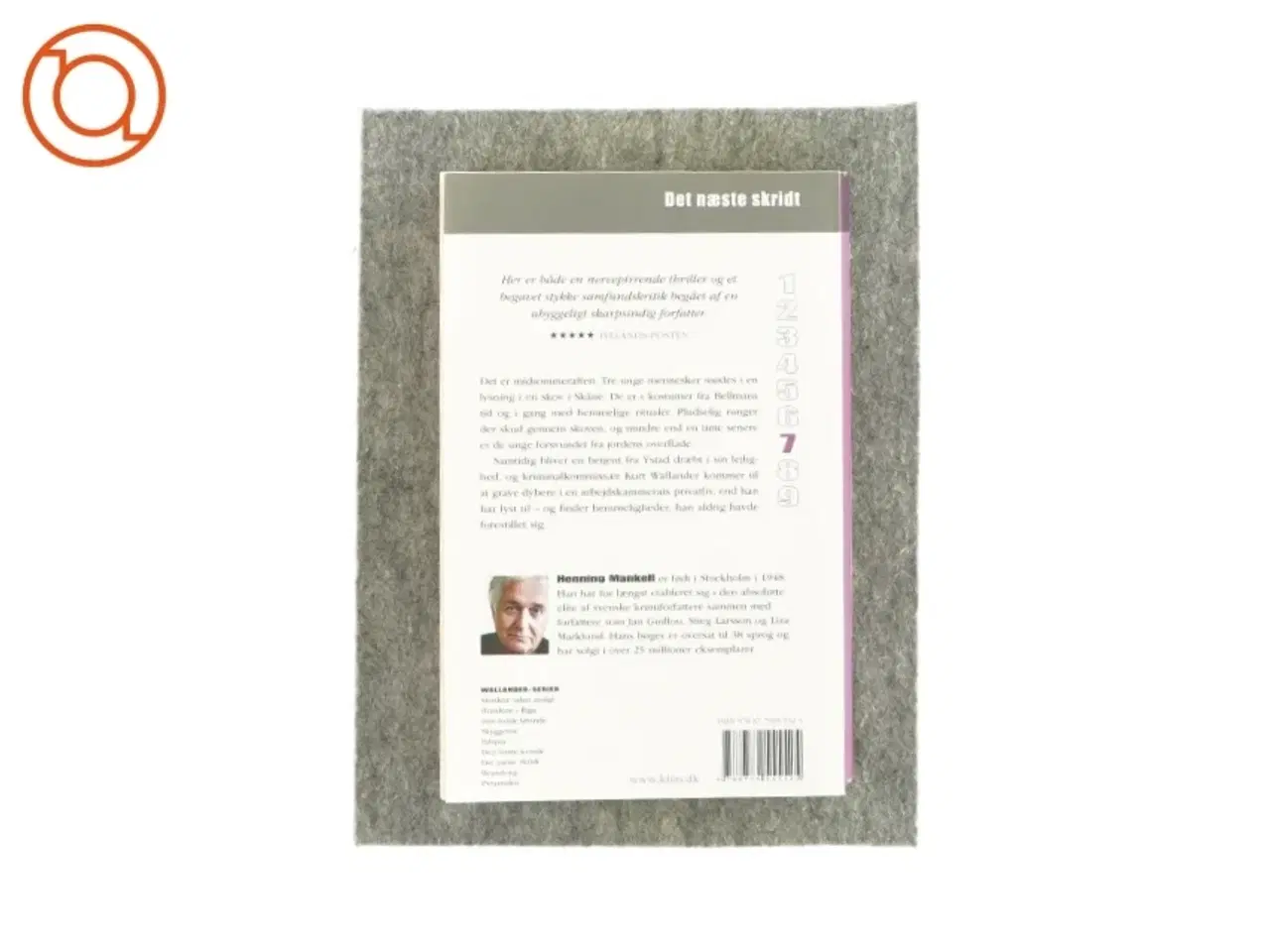 Billede 2 - Det næste skridt af Henning Mankell (Bog)