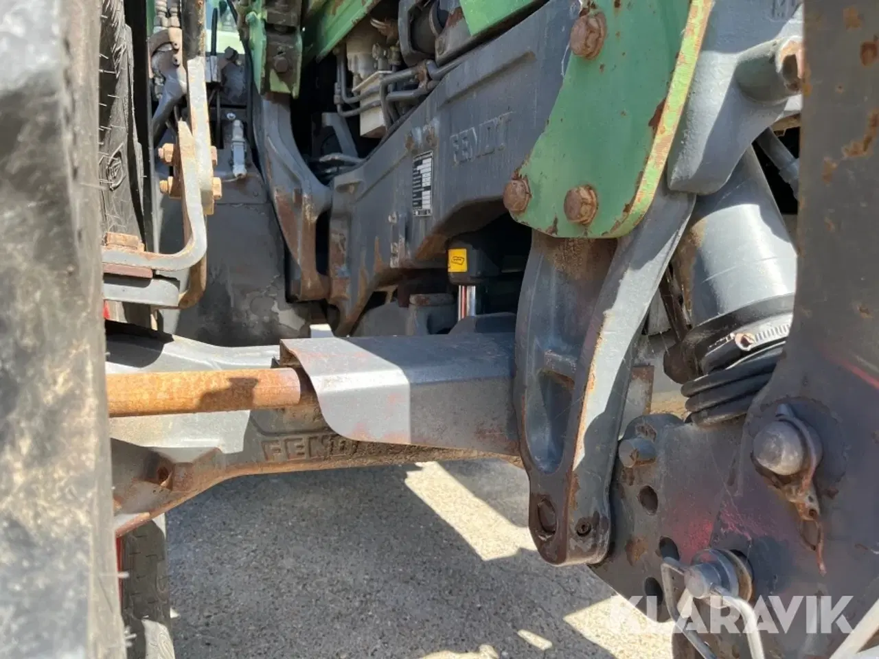 Billede 11 - Traktor Fendt Farmer 412 Vario med frontlæsser
