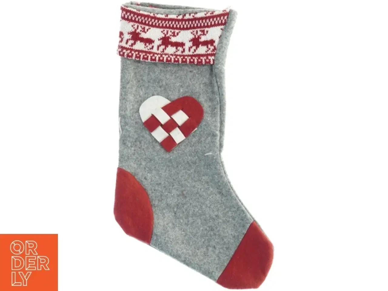 Billede 1 - Filtet julesok (str. 38x23 cm)