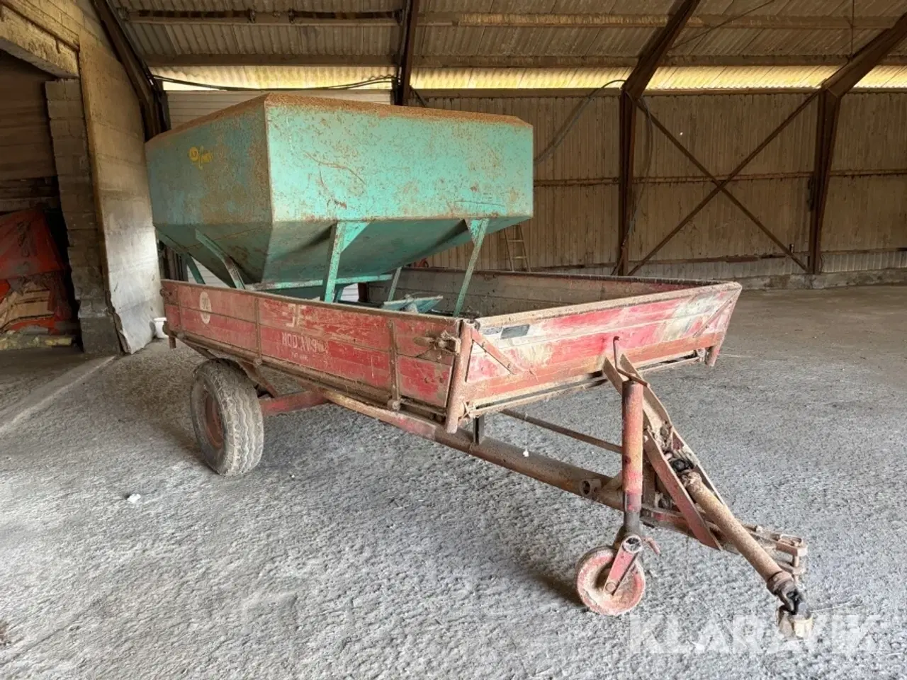 Billede 2 - Landbrugsvogn JF Nod Av3 med spreder