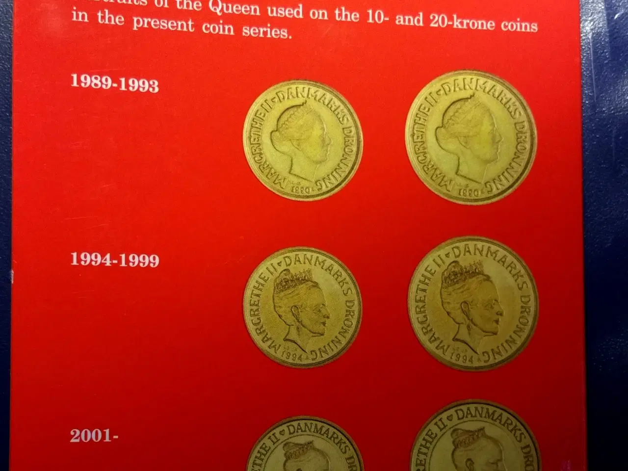 Billede 6 - DET KGL MØNTSÆT 2001 OPLAG 28.000 Stk! MARGRETHE
