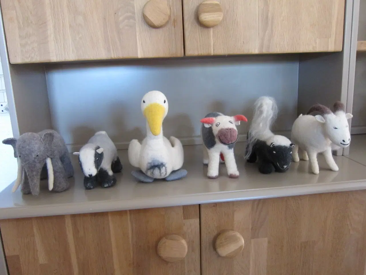 Billede 1 - Håndlavet Filt dyr.