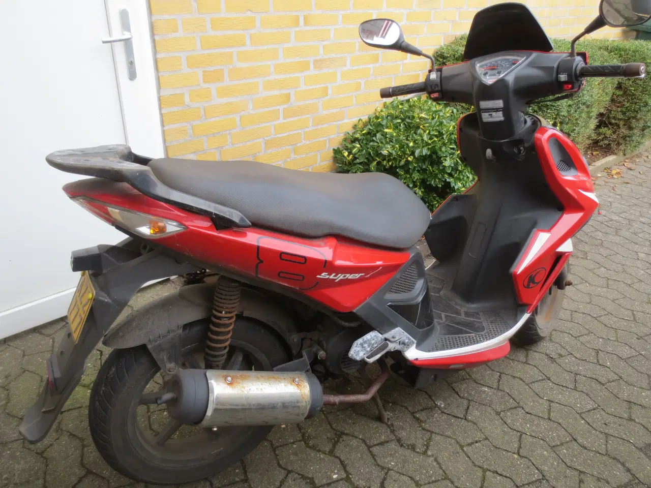 Billede 6 - 1 stk Kymco Super 8  knallert  30 km 