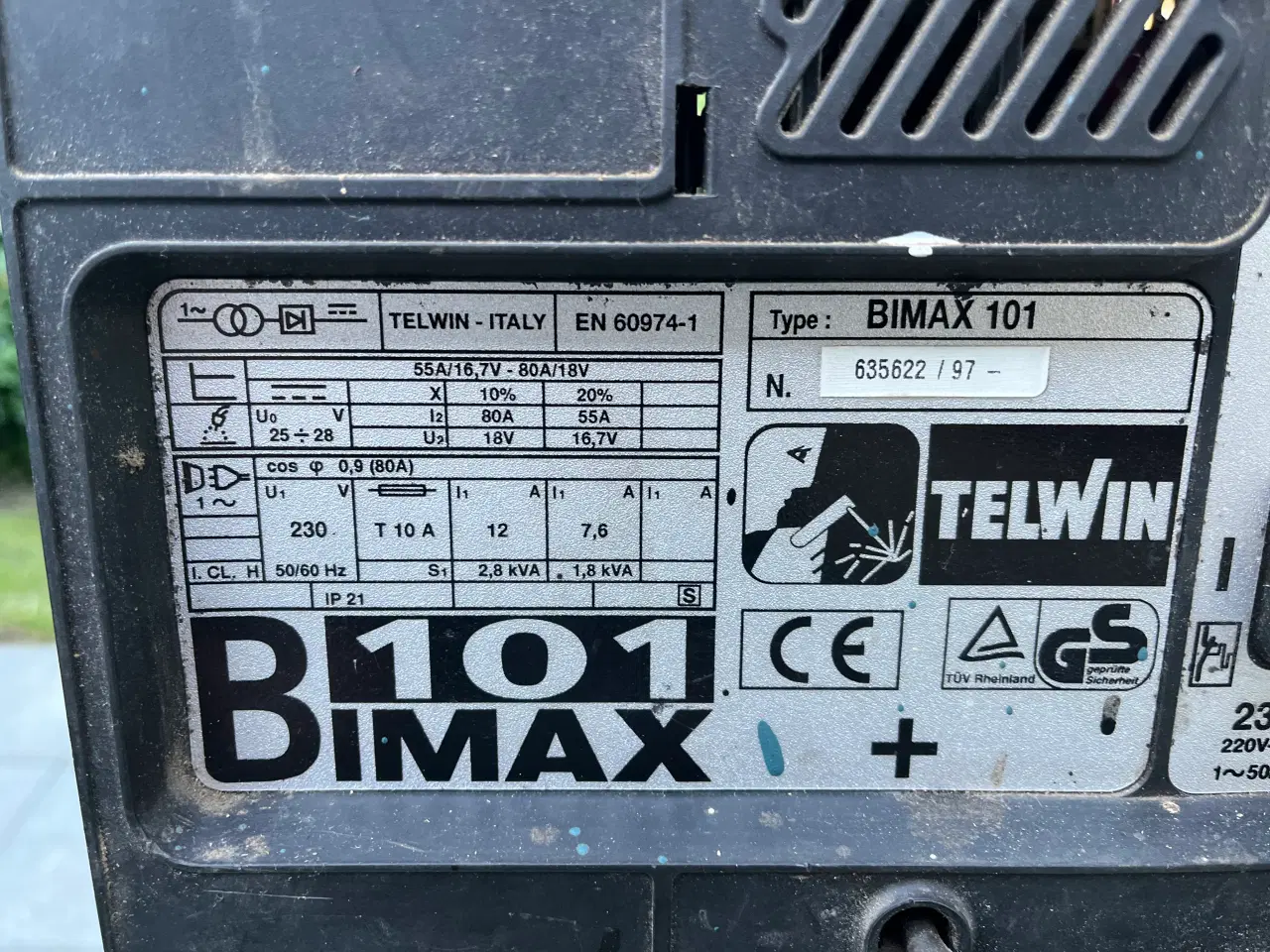 Billede 4 - Telwin Elektrosvejser Svejseværk
