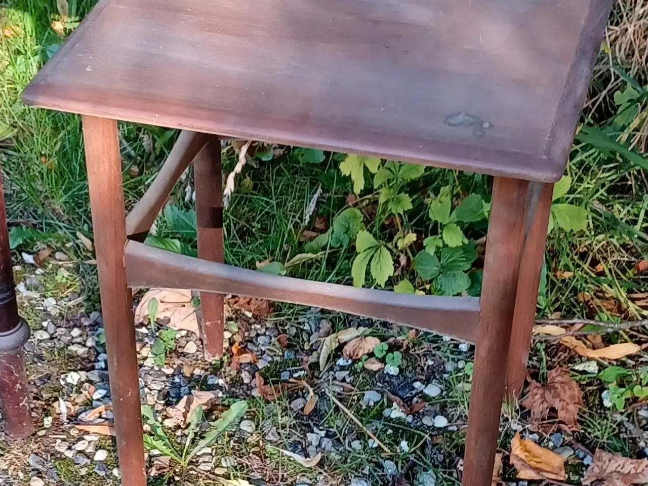 Billede 1 - Teaktræsbord, retro, lille