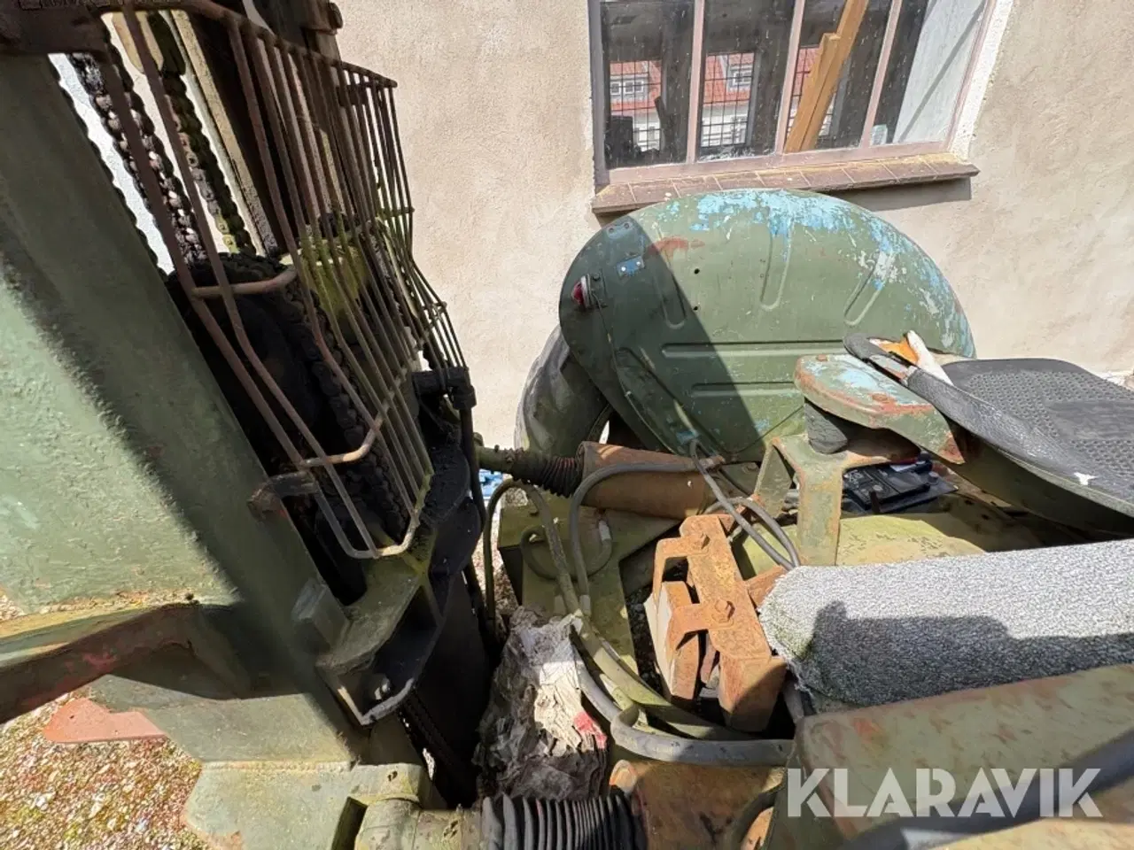 Billede 10 - Veterantraktor Volvo Bm 425 med trucktårn