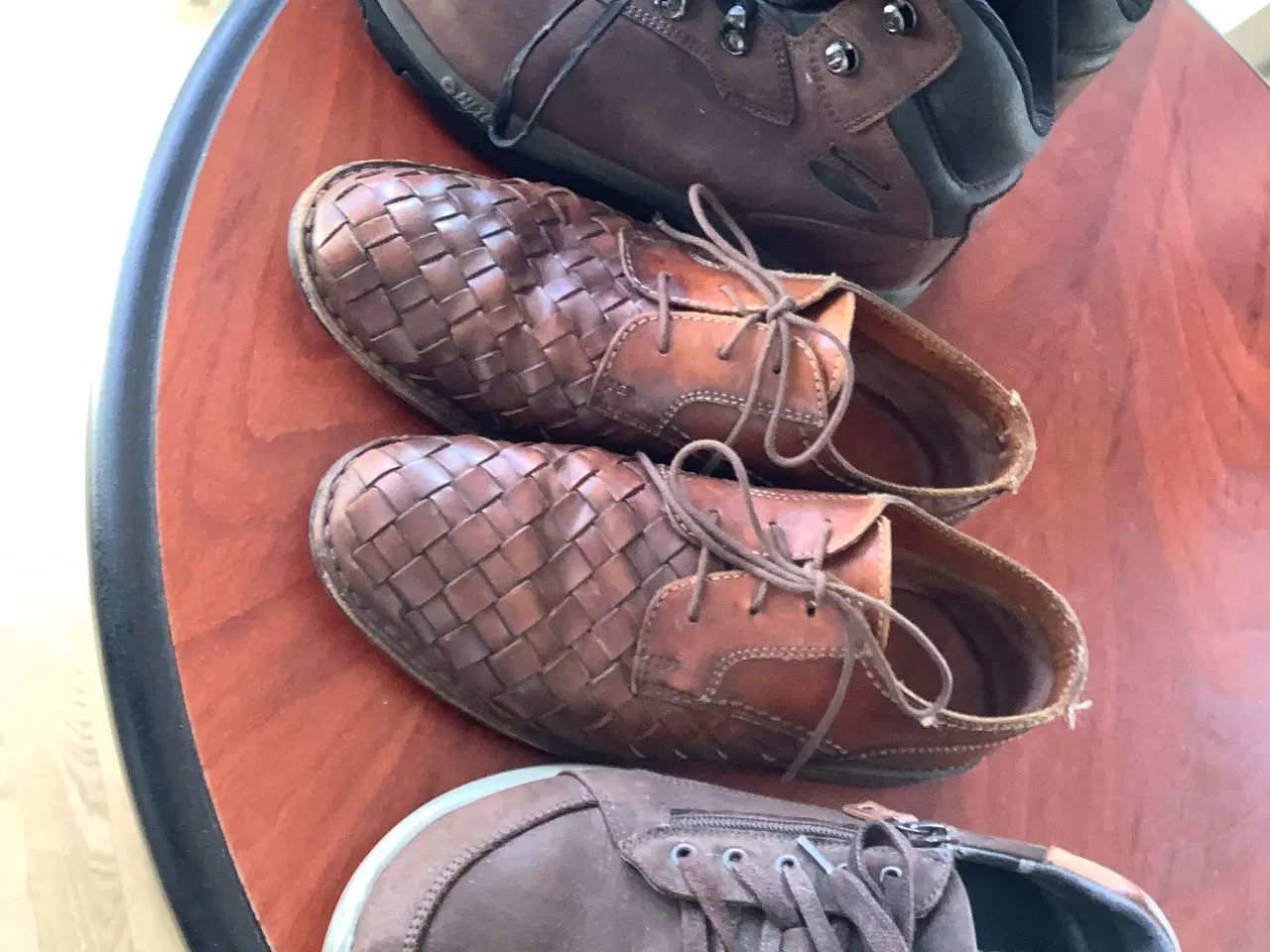 Billede 8 - 3 par kvalitets sko sælges samlet.