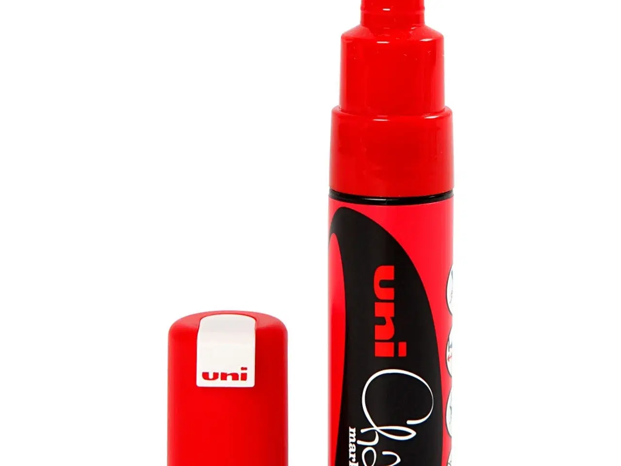 Billede 1 - Rød Chalk Marker 8 mm - Vandbaseret Kridttusch