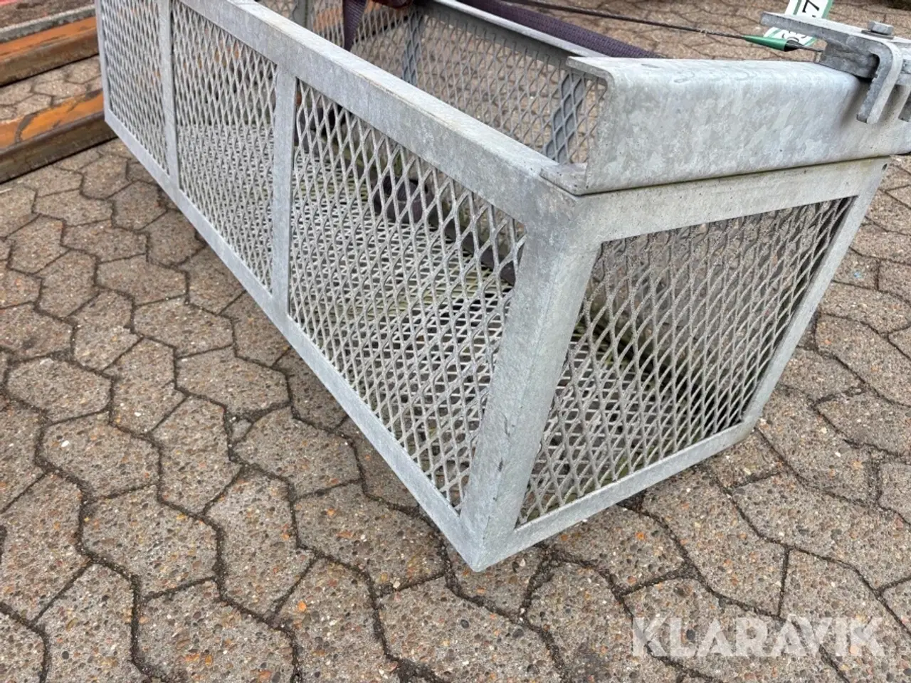 Billede 8 - Opbevaringskurv til under trailer - galvaniseret