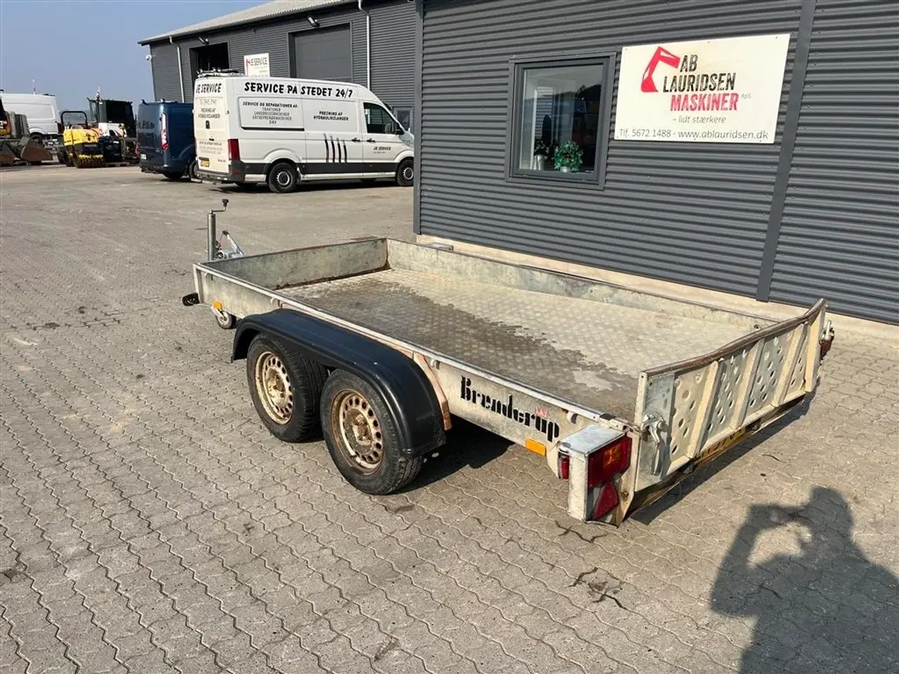 Billede 2 - Brenderup GD 2500kg vippelads trailer