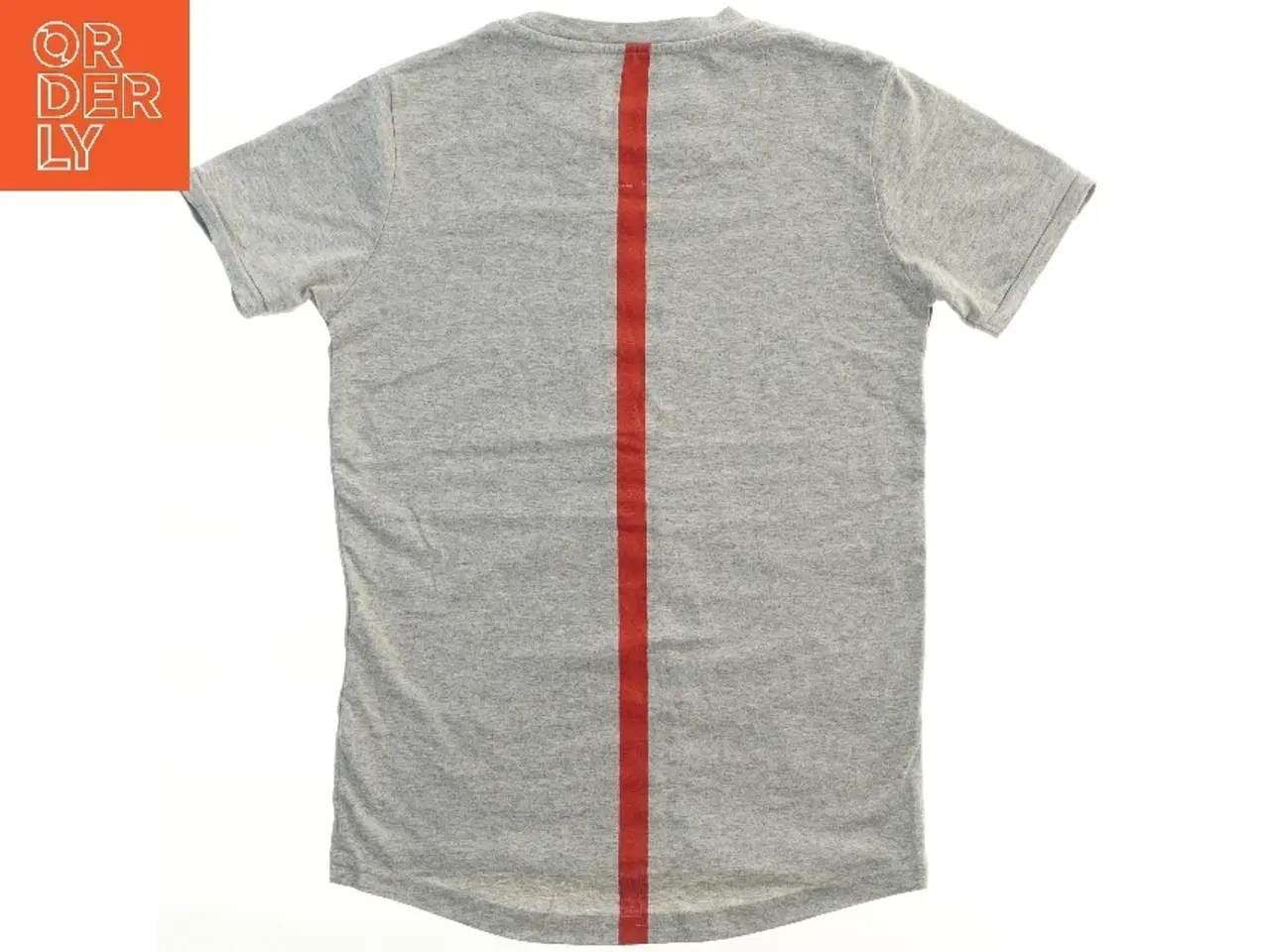 Billede 1 - T-shirt med røde striber fra Hound (str. 158)