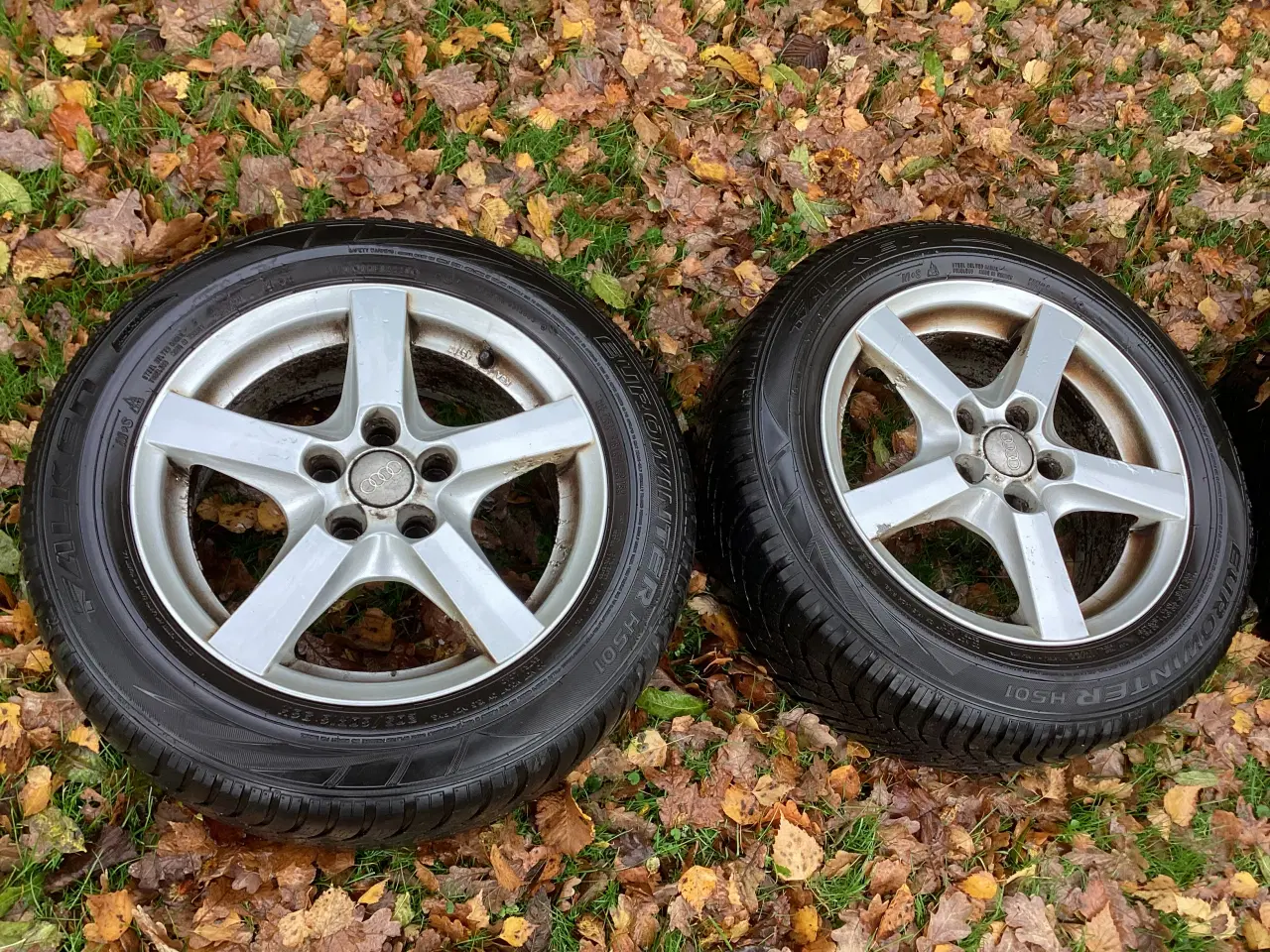 Billede 2 - Audi-Skoda-VW 16”Alufælge med vinterdæk