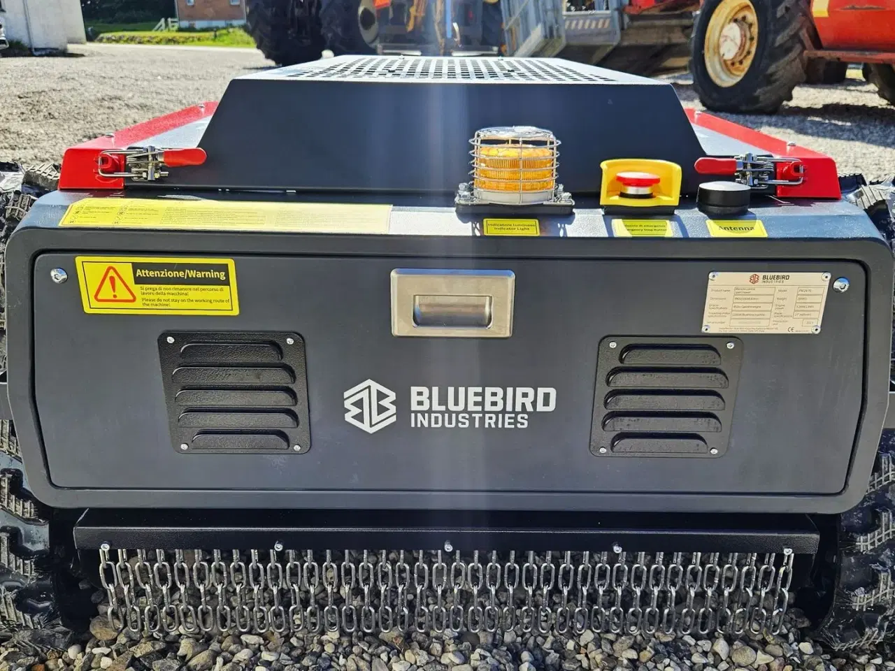 Billede 5 - Bluebird FM 24-70 / fjernstyret skråningsklipper / fabriksny