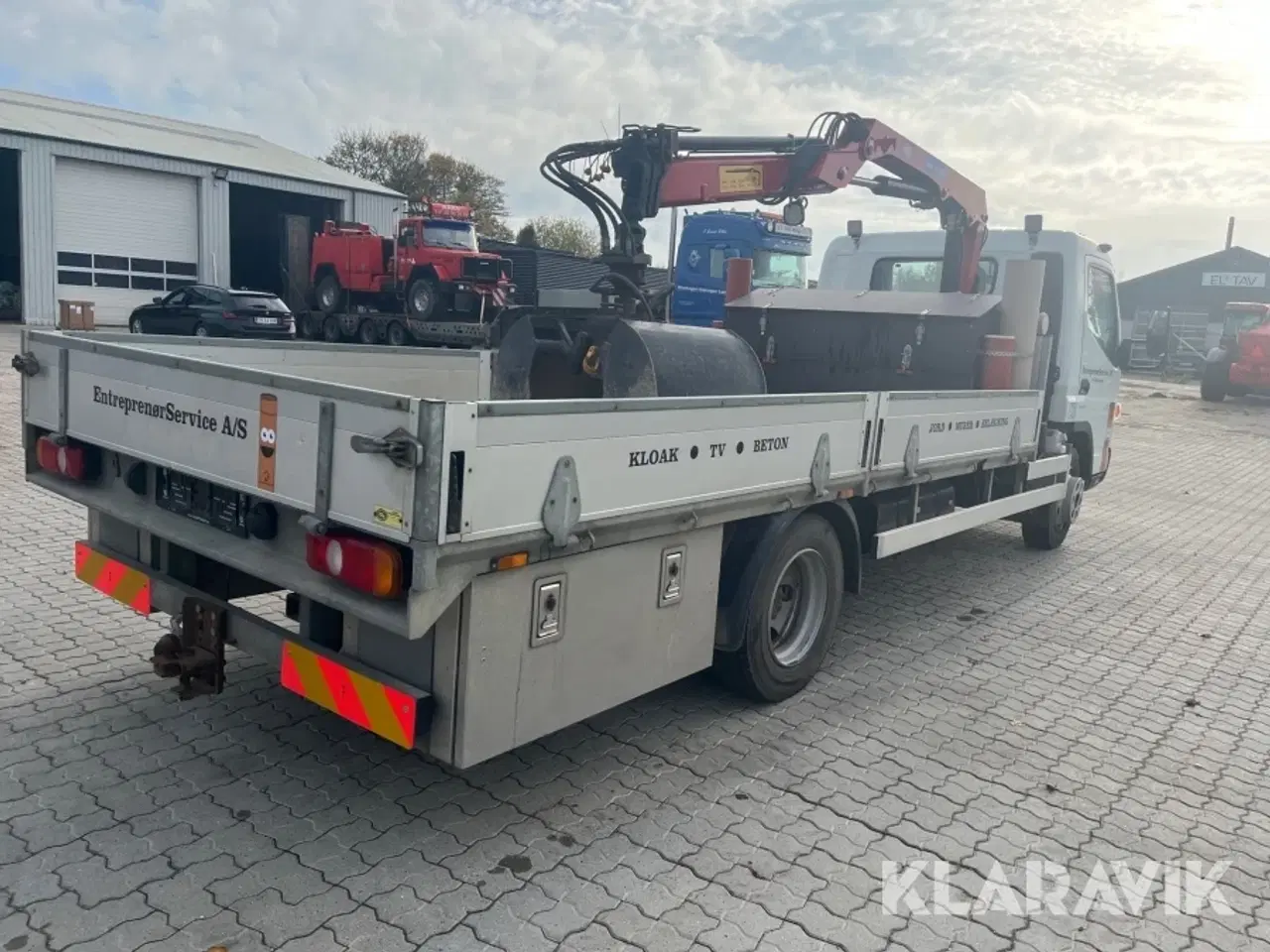 Billede 3 - Lastbil Fuso Canter 7C15 Eco Hybrid med kran