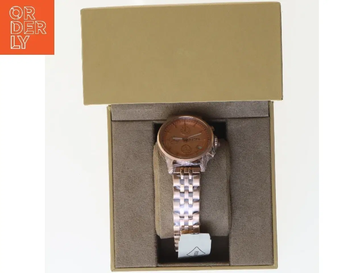 Billede 1 - Nyt Fossil armbåndsur med lænke fra Fossil (str. 40 mm)