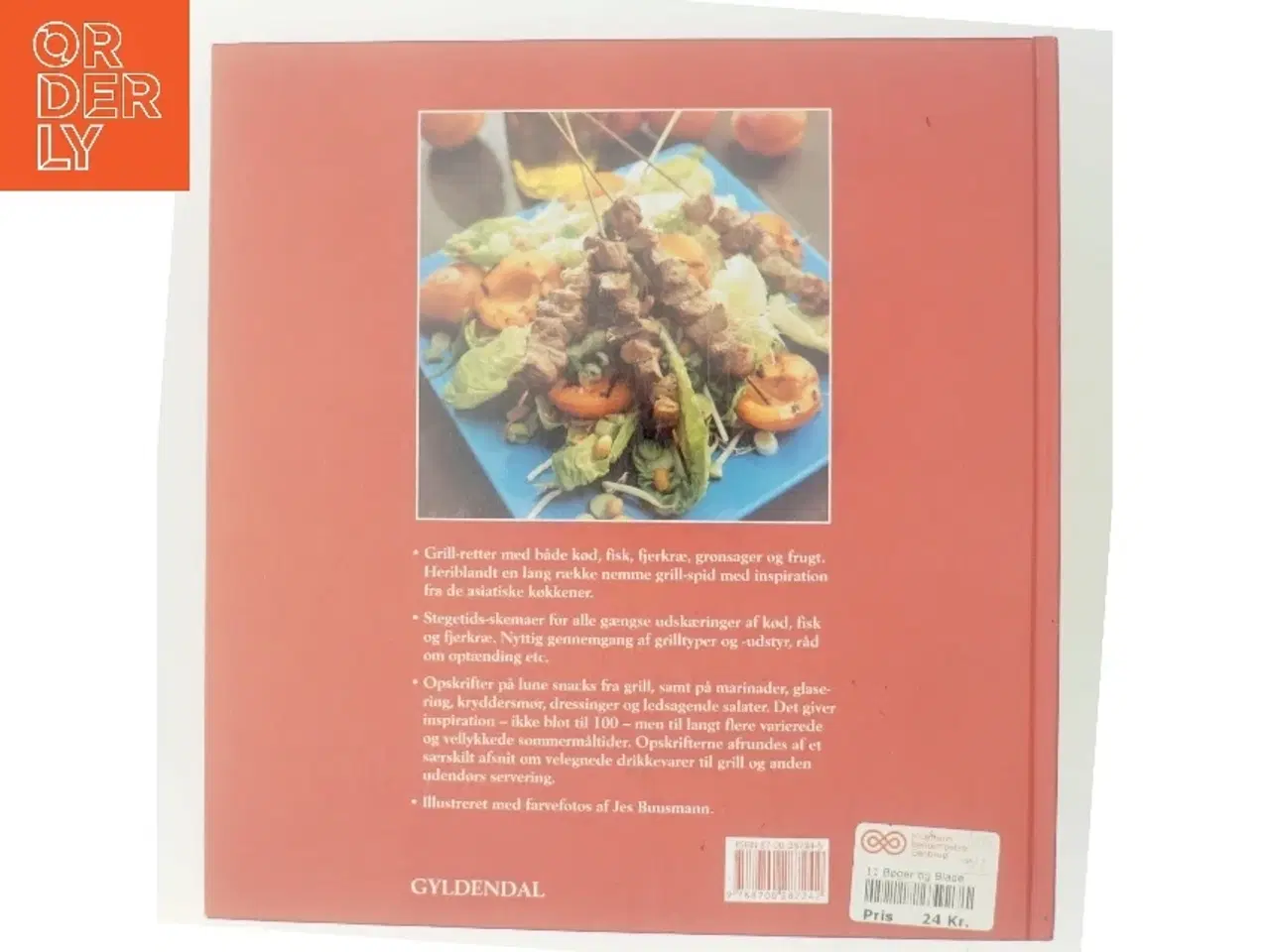 Billede 3 - Grill: Sommermad på 100 måder af Vibeke Schrader (Bog)